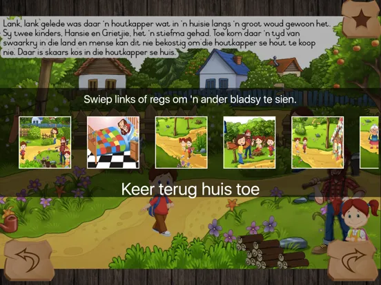 Hansie en Grietjie iPad 应用截图