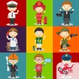 80 Professions - Kids Jigsaw Puzzle 80 Professions - Kids Jigsaw Puzzle
