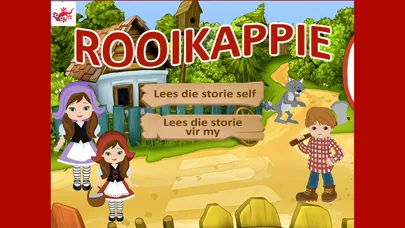 Tangkapan layar Rooikappie in afrikaans