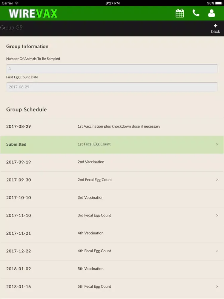 WireVAX Vaccination Scheduler iPad  سکرین شاٹس