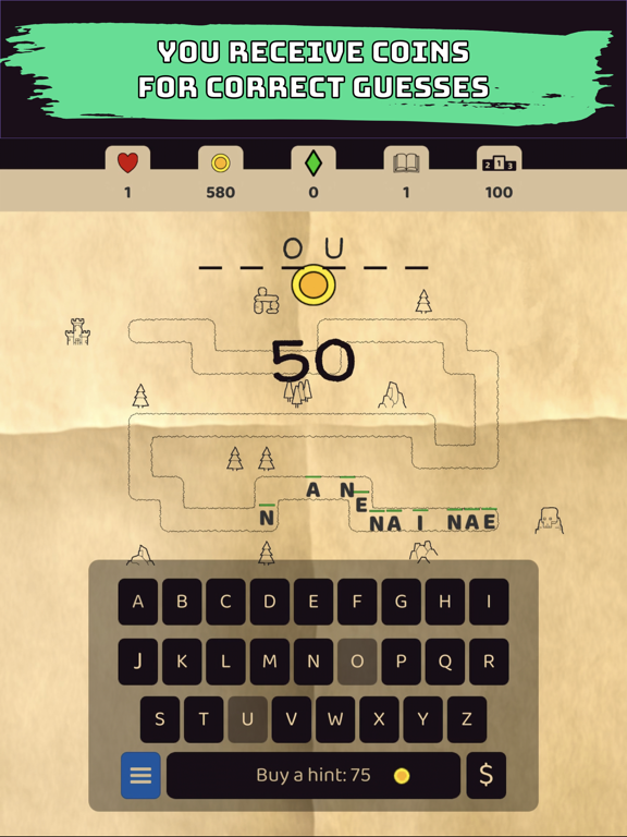 War Of The Words - Word Game iPad  Screenshots