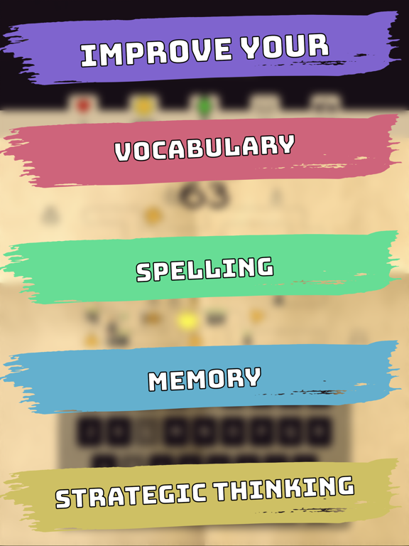 War Of The Words - Word Game iPad  Screenshots