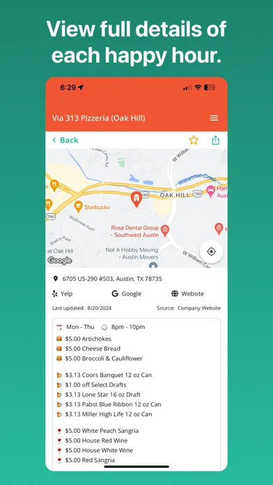 صور Zappy: Happy Hour Finder
