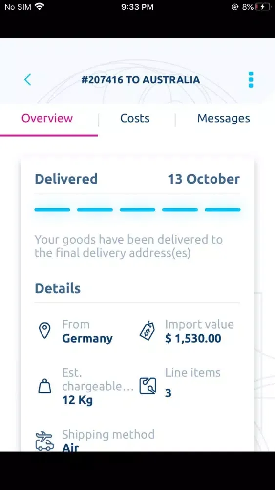 Zee Import & Logistics Screenshots