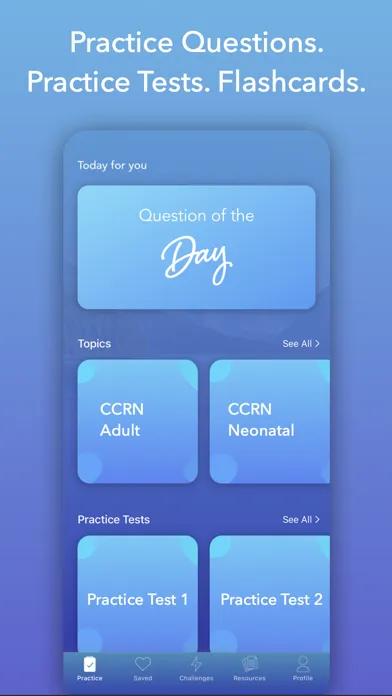 Tangkapan layar CCRN Exam Prep 2024