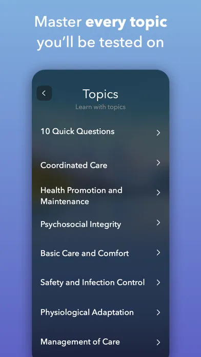Capturas de pantalla de NCLEX Exam Prep 2024