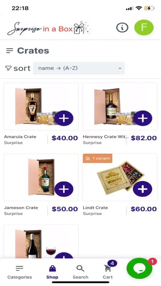 Capturas de tela do Surprise In A Box Zimbabwe