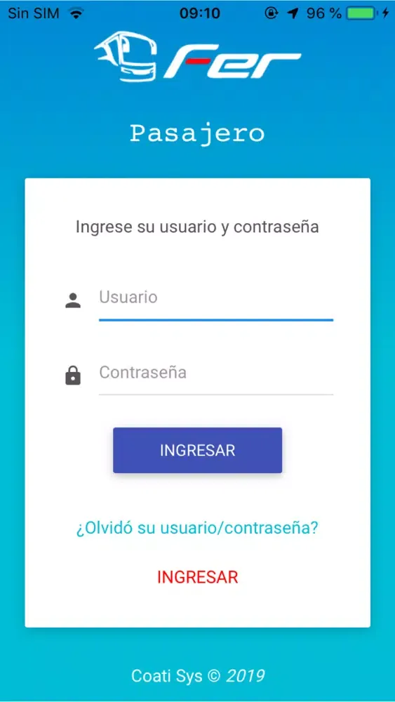 Capturas de pantalla de Transfer Pasajeros