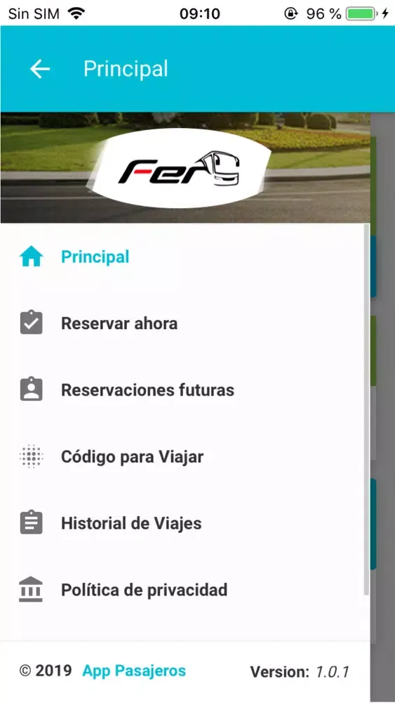 Capturas de pantalla de Transfer Pasajeros