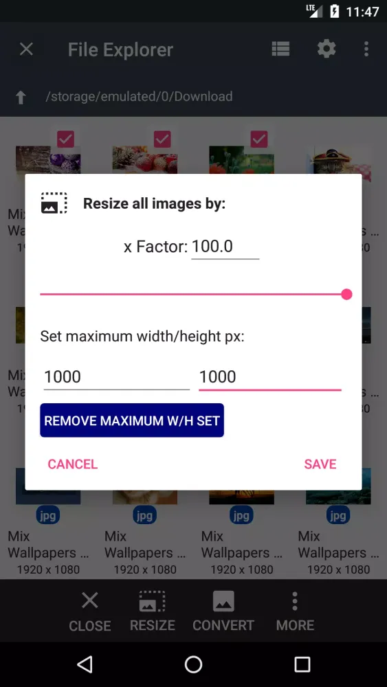 Photo Resizer Screenshots