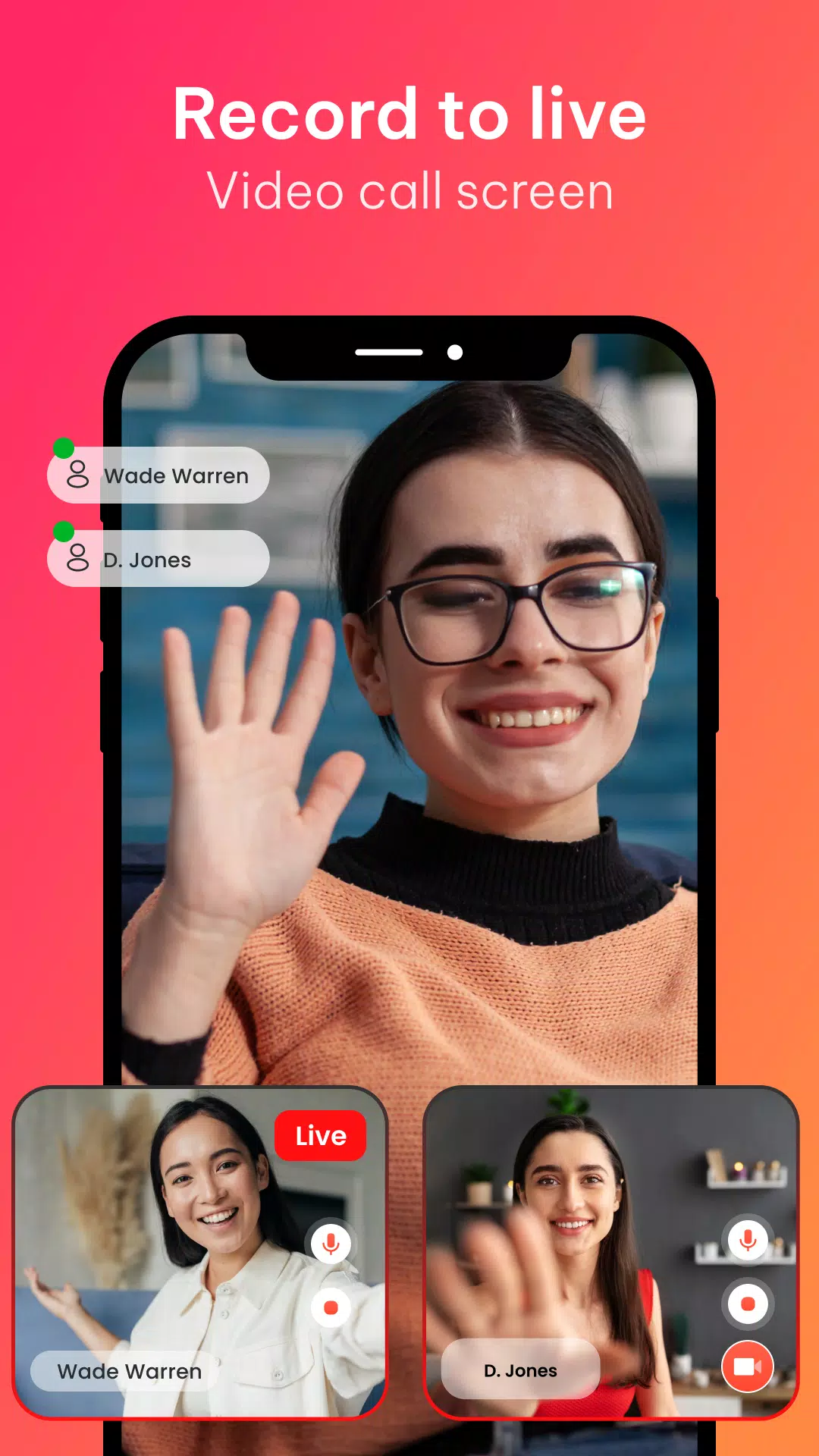 Desi Video Call Video Chatzrzuty ekranu aplikacji2