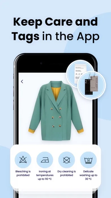 Size It: Clothing Size Tracker स्क्रीनशॉट