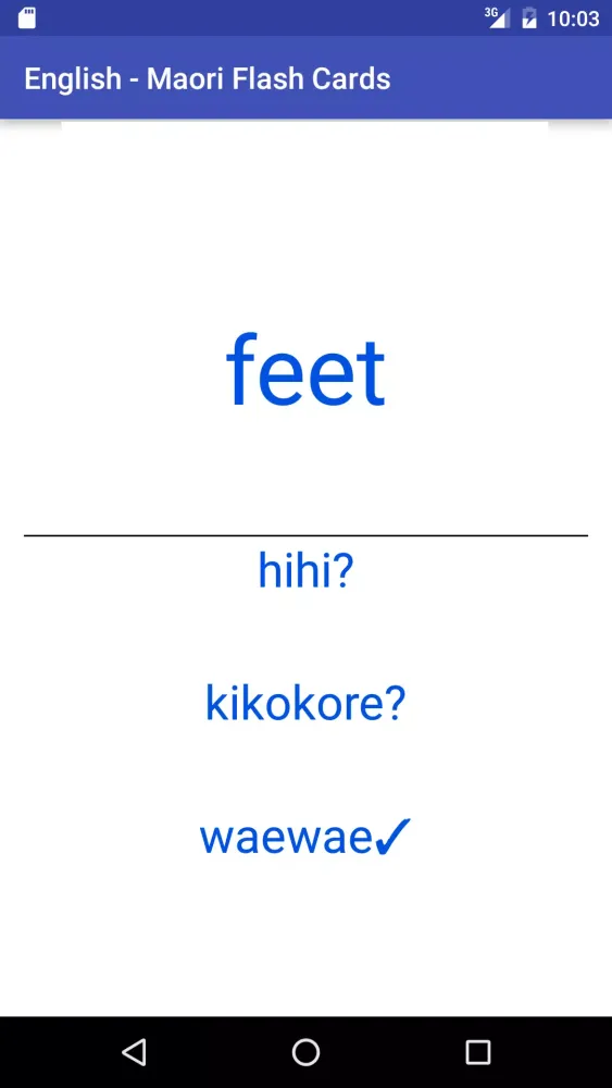 Eng Maltese Flash Cards Screenshots
