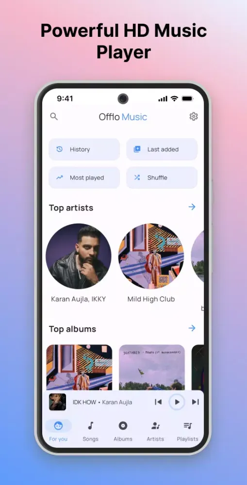 Offline Music Player & MP3 Screenshots