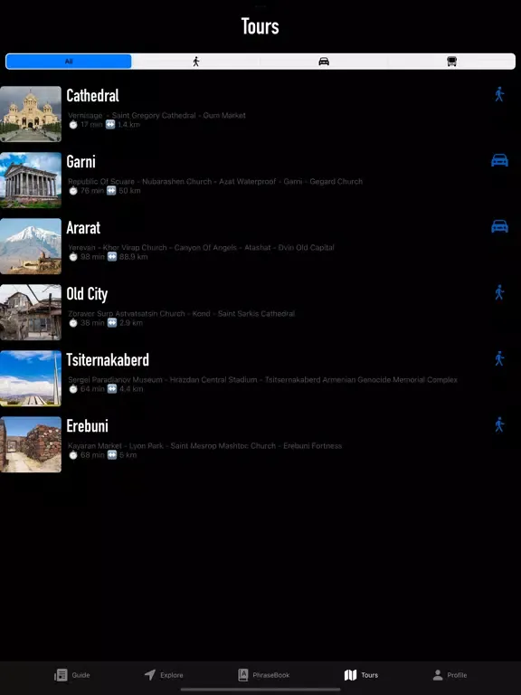 Screenshot di Yerevan Travel iPad 