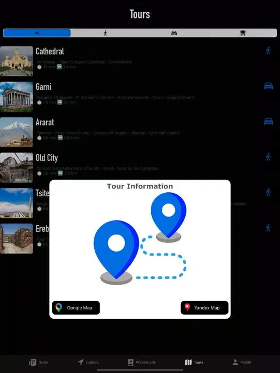 Screenshot di Yerevan Travel iPad 