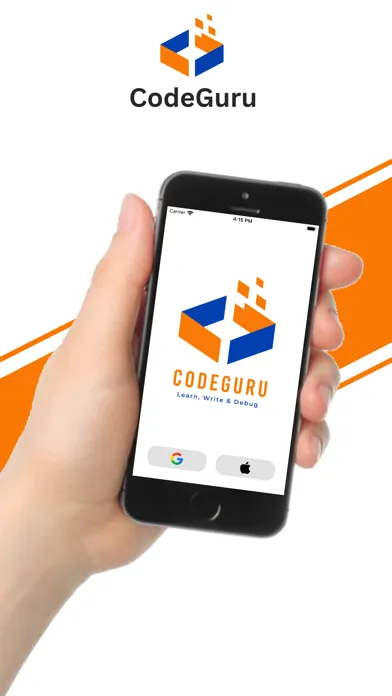 Zrzuty ekranu CodeGuru: Learn, Write & Debug