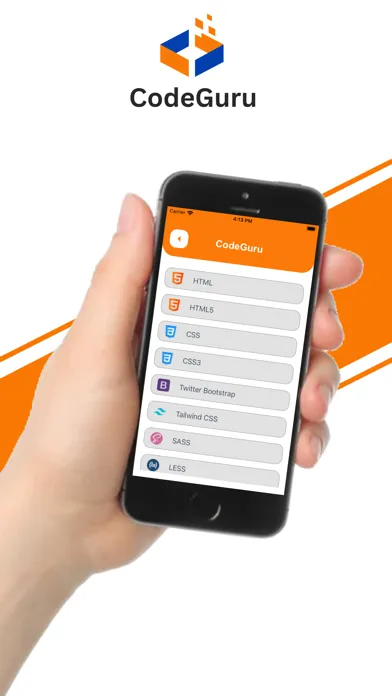 Zrzuty ekranu CodeGuru: Learn, Write & Debug