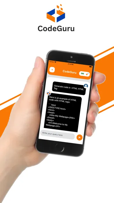 Zrzuty ekranu CodeGuru: Learn, Write & Debug