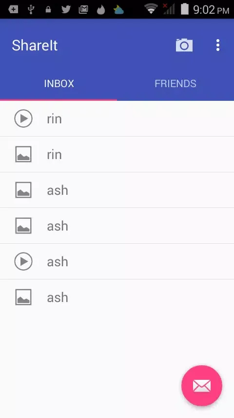 Tangkapan layar ShareIt