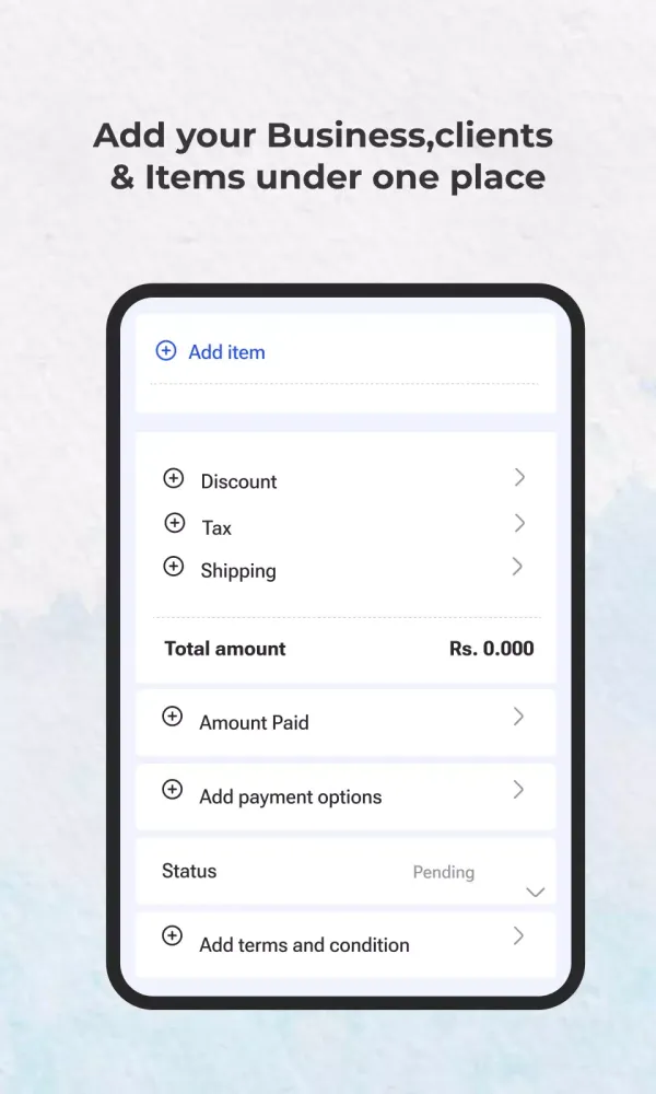 Invoice Maker Screenshots