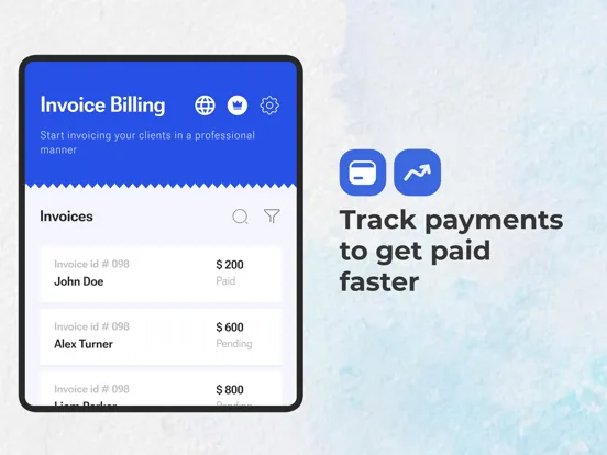 Invoice Maker, Receipt Maker iPad  স্ক্রিনশট