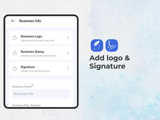 Invoice Maker, Receipt Maker iPad  স্ক্রিনশট