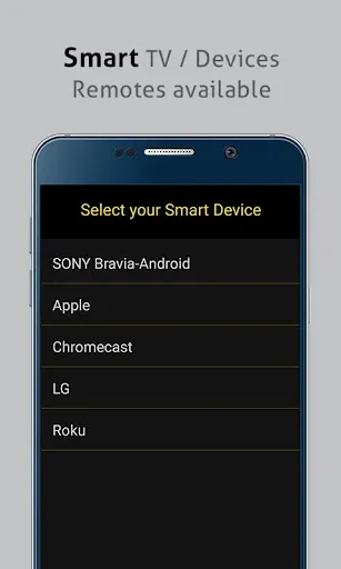 Universal Smart TV Remote -PRO Screenshots