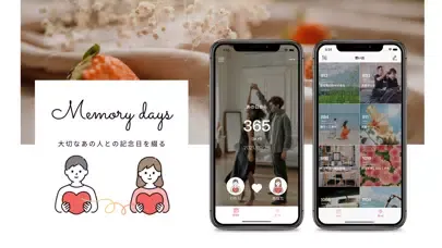Tangkapan layar MemoryDays ~記念日から何日~