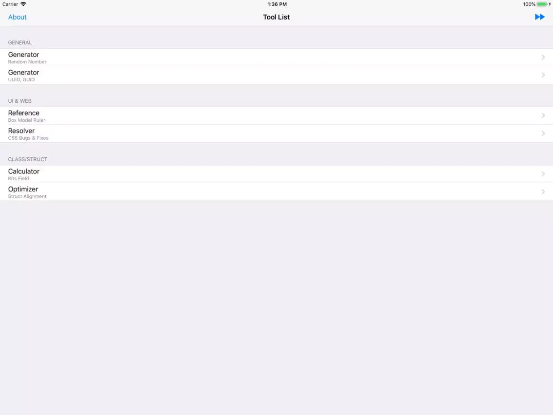 CoderHelper iPad स्क्रीनशॉट