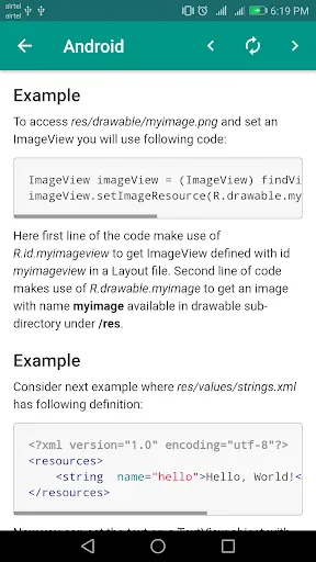 Capturas de tela do Master in Android