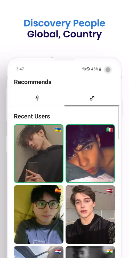 Talk Screenshots