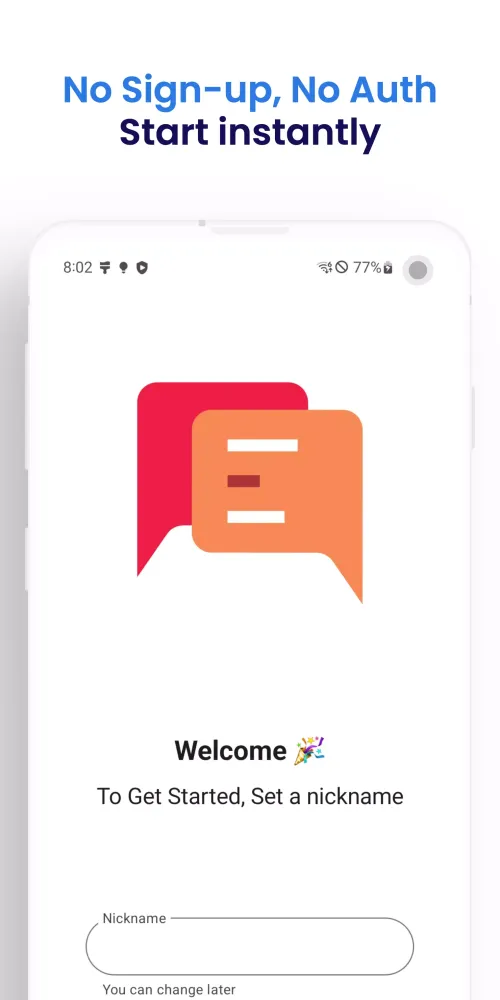 Talk Screenshots