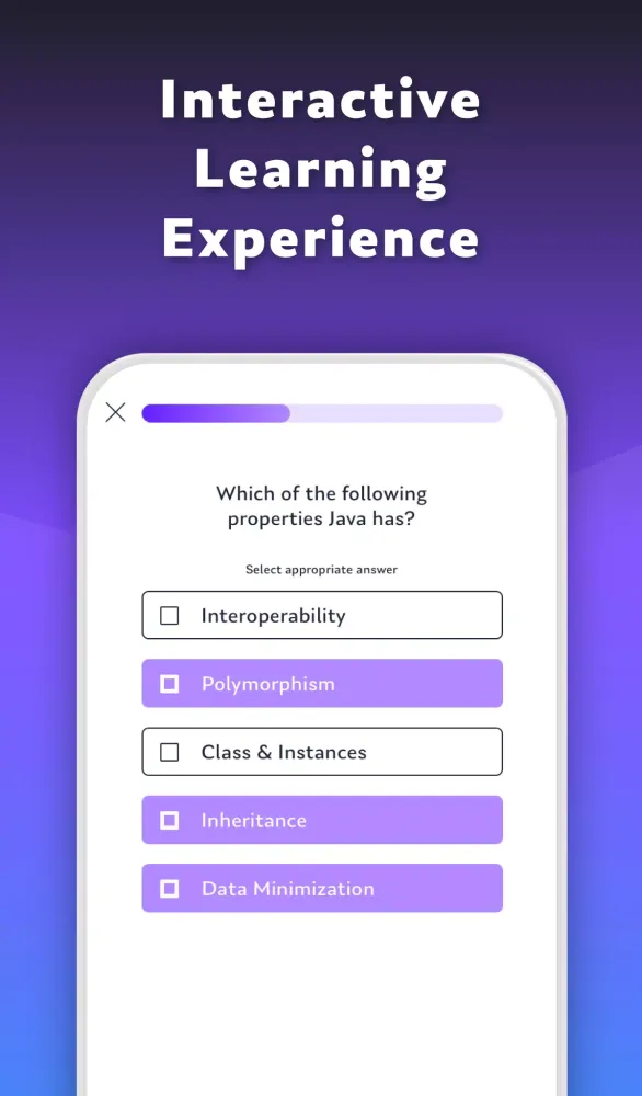 Coding X : Learn Python, Java Screenshots