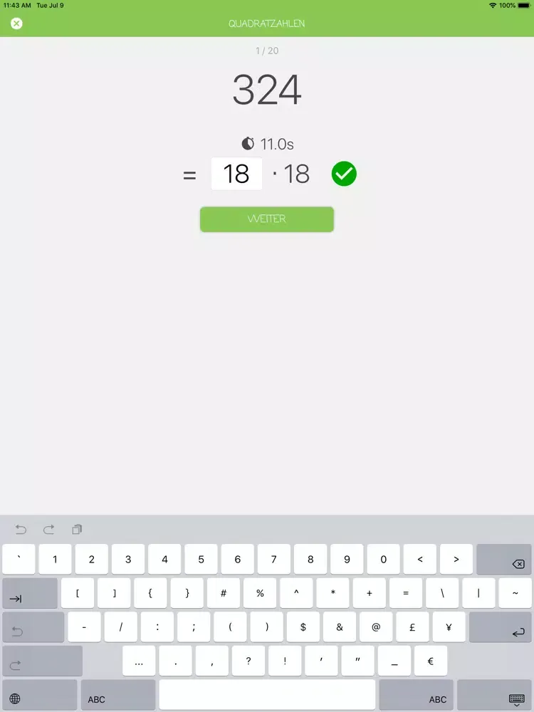 Grundschule: Einmaleins iPad  Screenshots