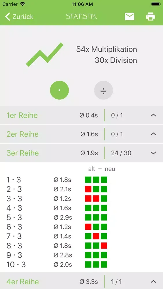 Grundschule: Einmaleins Screenshots