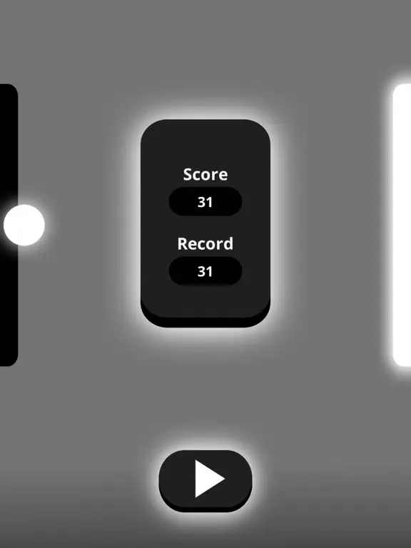 ภาพหน้าจอของ Glow neon ball game iPad 