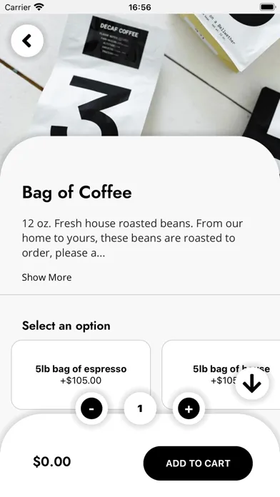Ảnh chụp màn hình của 3 Cups Coffee