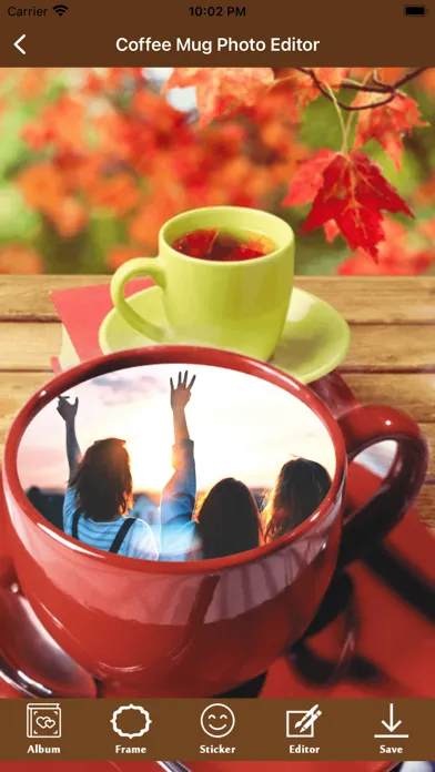 Coffee Mug Photo Frame 스크린샷