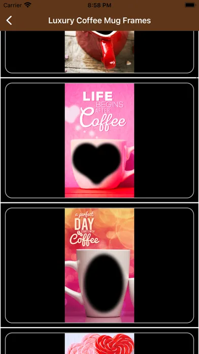 Coffee Mug Photo Frame 스크린샷