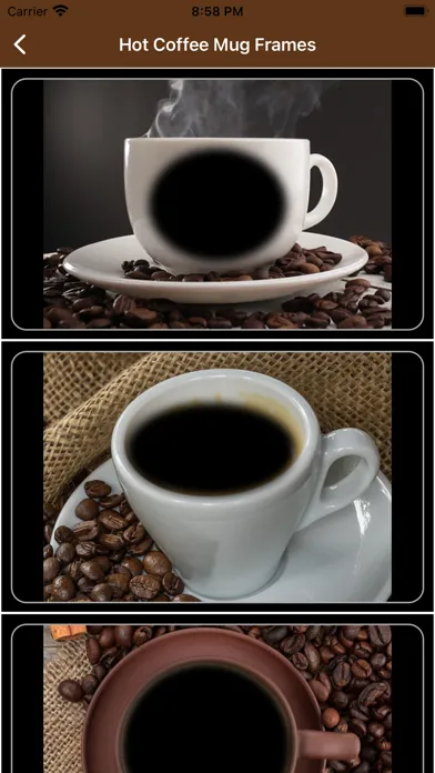 Coffee Mug Photo Frame 스크린샷