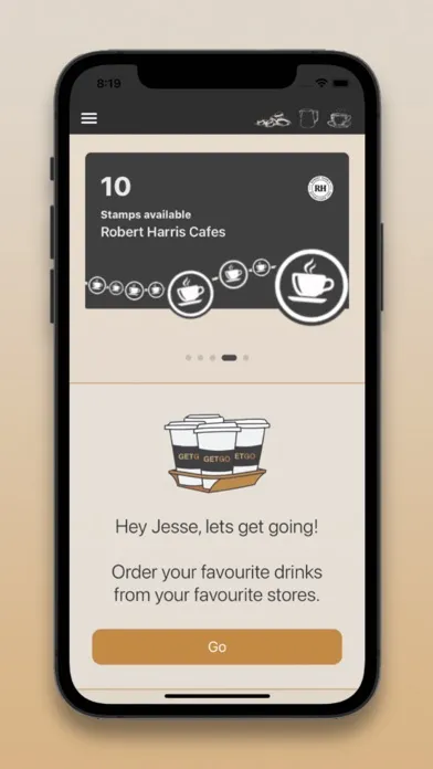 Capturas de pantalla de Coffee GetGo