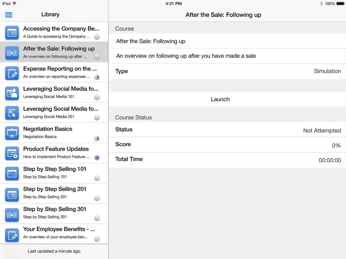 Cogentys Mobile iPad 應用截圖