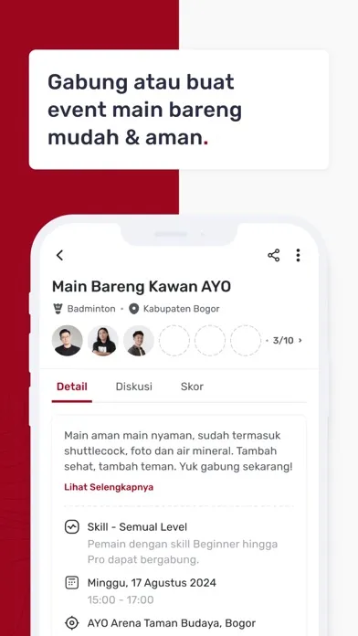 AYO: Super Sport Community App Ekran Görüntüleri