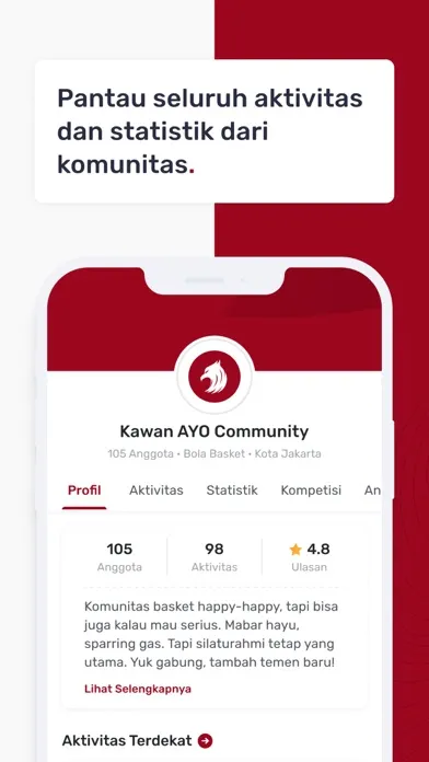 AYO: Super Sport Community App Ekran Görüntüleri