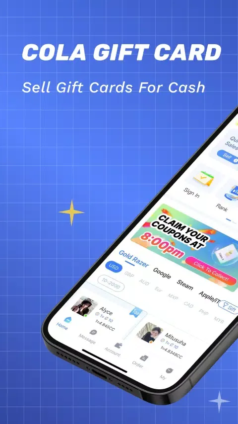 Cola Gift Card应用截图