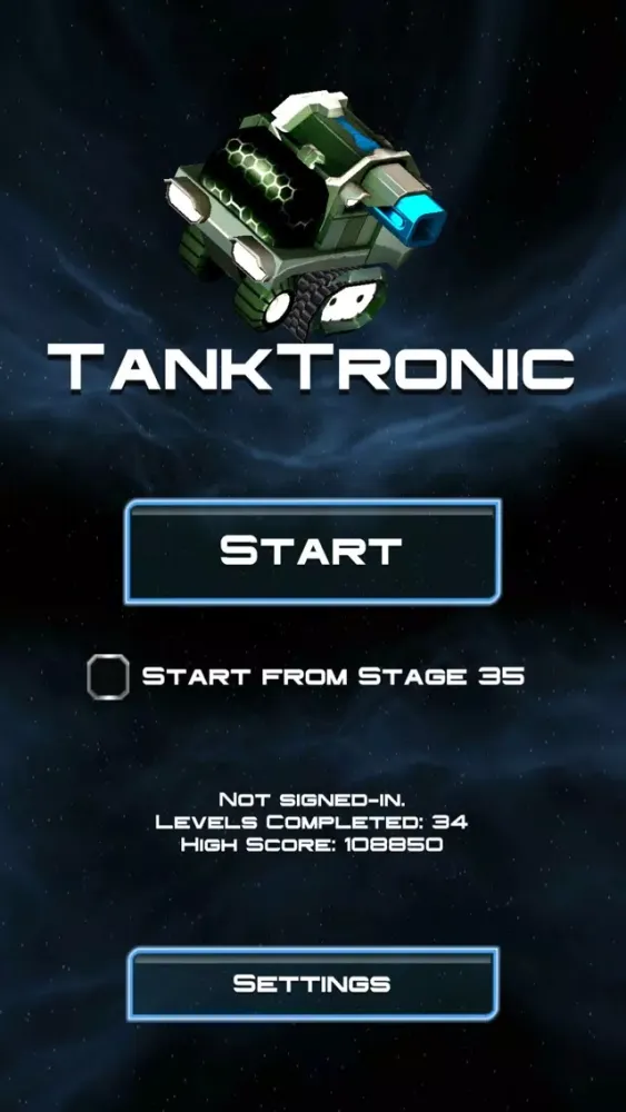 Screenshot di TankTronic