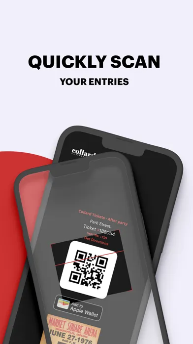 Collard Tickets Scanner Screenshots