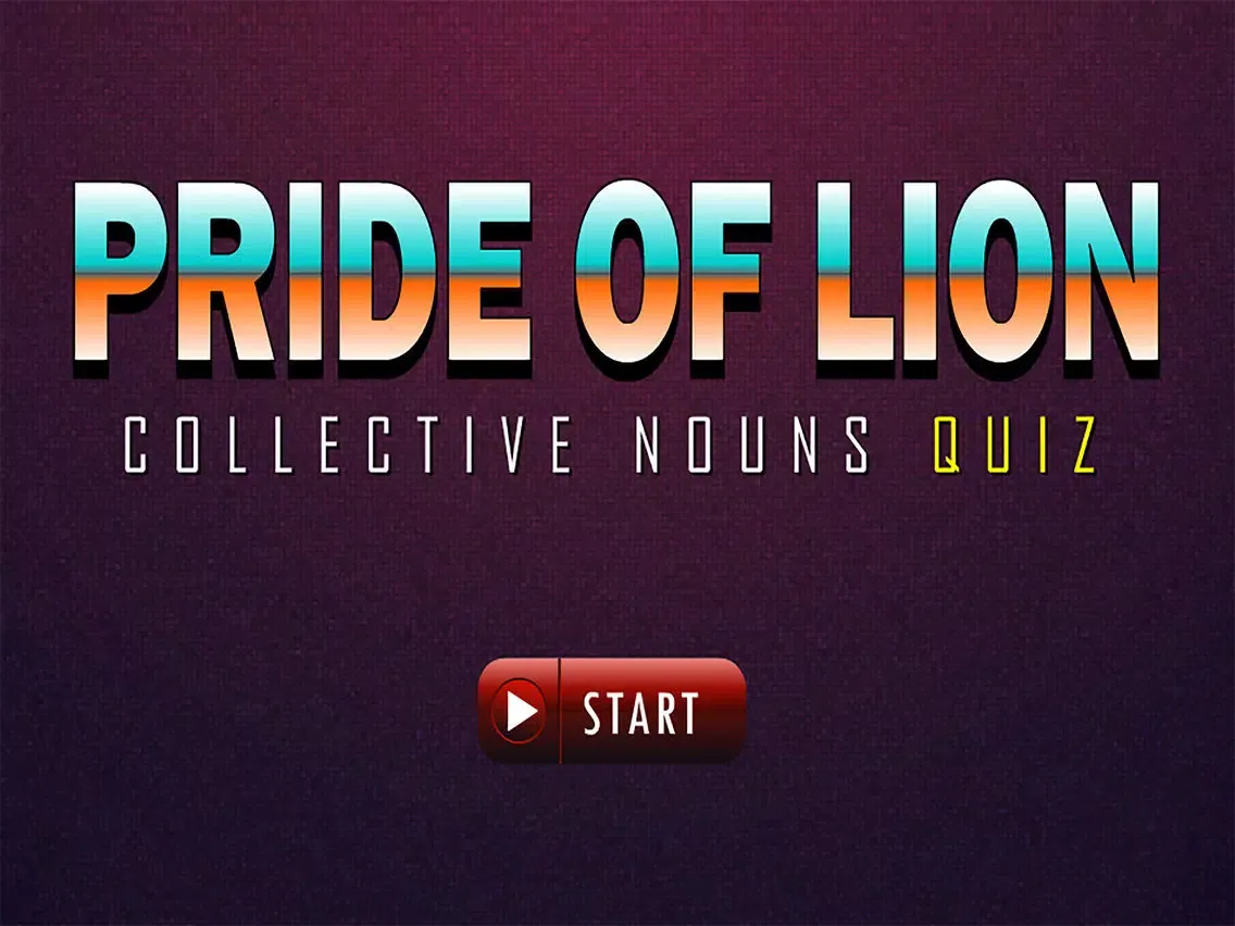 Pride of Lions (Collective Nouns Quiz) iPad  स्क्रीनशॉट