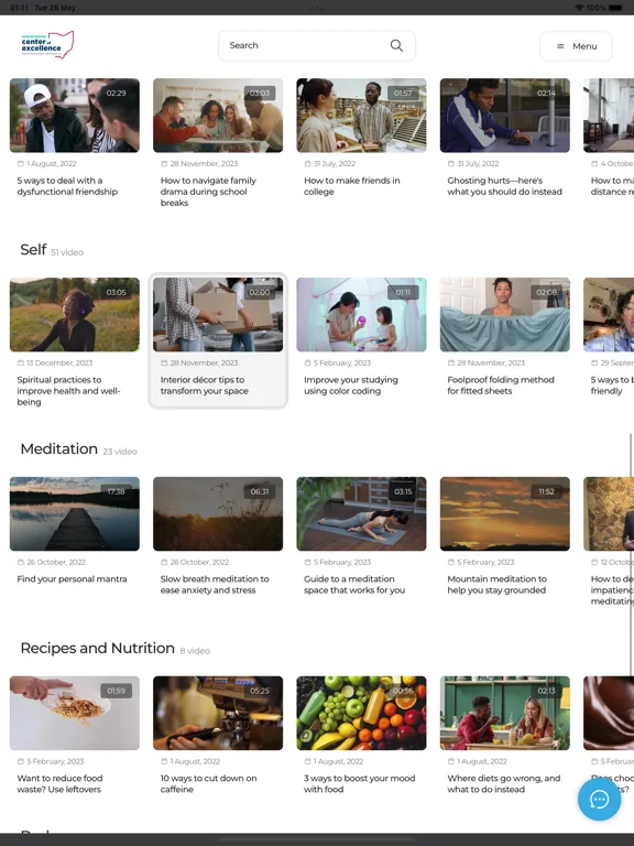 MyOhio Wellness iPad  Screenshots
